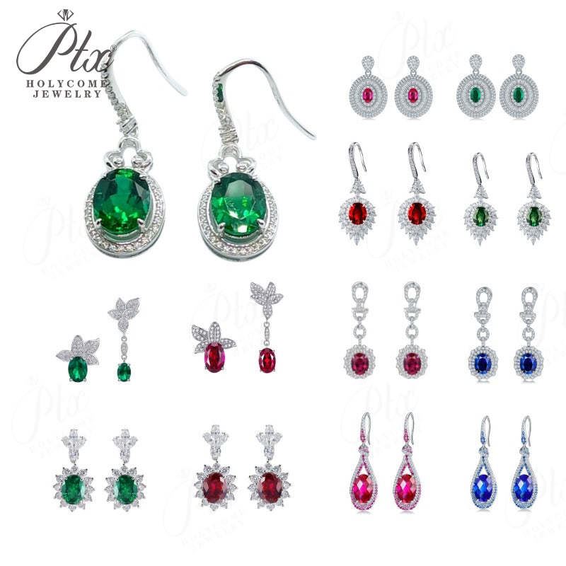 Solitaire Stud Bridal Earrings